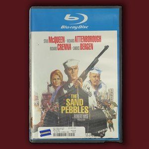 BLOCKBUSTER BLU-RAY THE SAND PEBBLES with Steve McQueen OOP - ULTRA RARE!